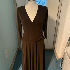 Brown Casual Dress